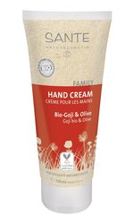 SANTE FAMILY   крем для рук био-годжи и олива - Hand Cream Organic Goji & Olive, 100 мл