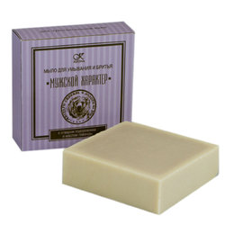 Высокопенное мыло для классического бритья для всех типов кожи с лавандой и голубой ромашкой,  85±5г