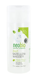 Neobio 3 в 1 Мицеллярная вода с био-мятой и морской солью, 150 мл.