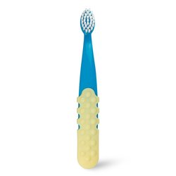 Toothbrush,  Totz Plus щетка зубная детская c 3 лет сине-желтая мягкая