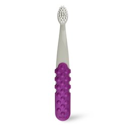 Toothbrush,  Totz Plus щетка зубная детская c 3 лет серебристо-фиолетовая мягкая