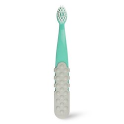 Toothbrush,  Totz Plus щетка зубная детская c 3 лет ментолово-серая мягкая