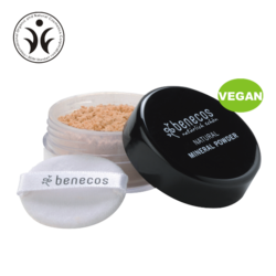 Натуральная минеральная пудра Benecos Цвет песочный, 10 г