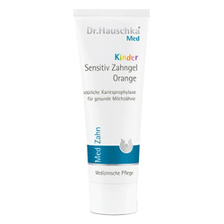 Детская зубная гель-паста Апельсин - Kinder Sensitiv Zahngel Orange, 50 мл