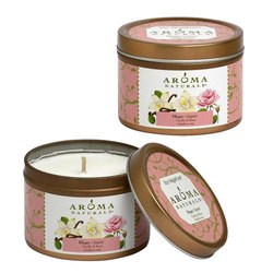 Свеча из соевого воска Надежда Роза и Ваниль - Hope - Soy Vegepure Mini Tin, 80 г