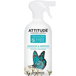 Очиститель для стекол и зеркал Attitude, 800 мл