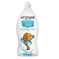Средство для мытья посуды без запаха Eco-Baby ATTITUDE, 700 мл