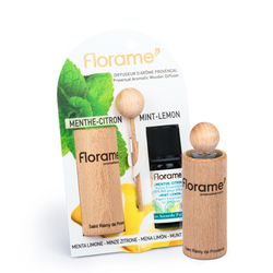 Florame Диффузор Провансальский + Мята - Лимон. Эфирное масло, 10 мл