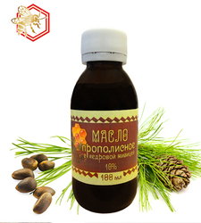 Масло прополисное с кедровой живицей, 100 г