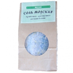 Соль морская Яхонтовая-Драгоценная (Иссоп), 400 г
