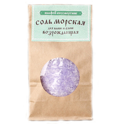Соль морская Возрождающая (Шалфей-Бессмертник), 400 г