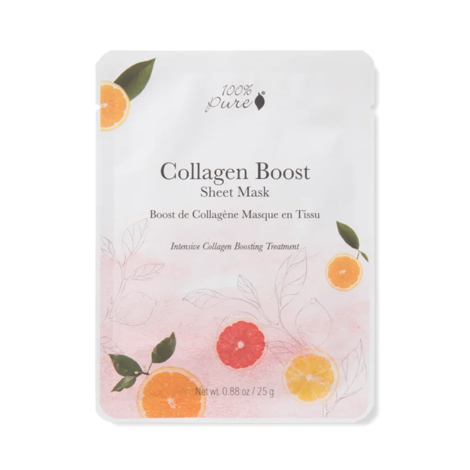 Маска для лица тканевая: Коллагеновая (набор 5 шт по 25 гр) Collagen Boost Masks, 5 шт по 25 гр